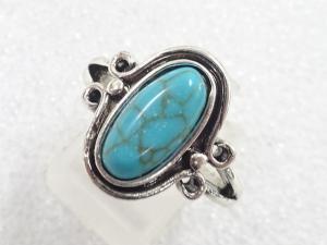 色石　指輪(17.5号)